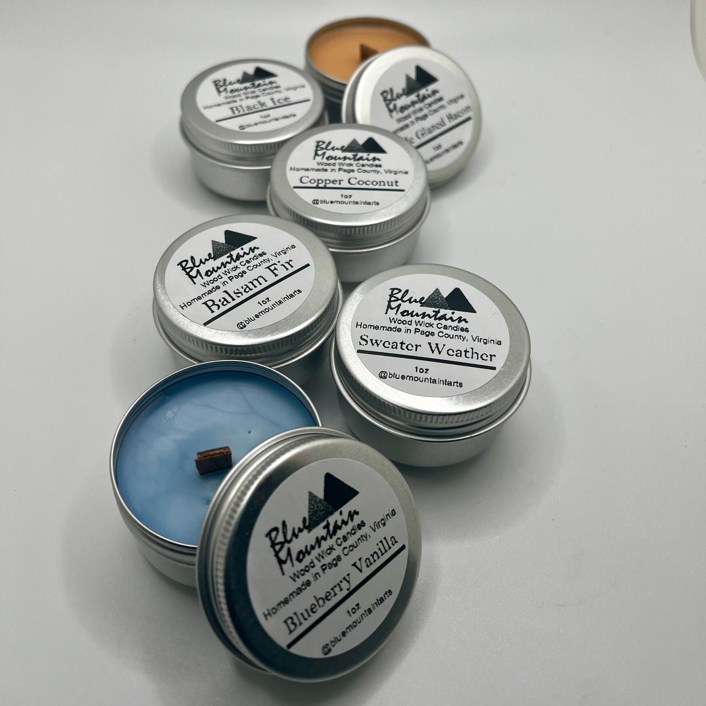 Mini Tin Candles